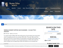 Tablet Screenshot of nuno-silva.net